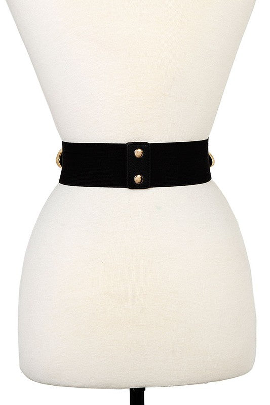 Gold Double Side Buckle Belt