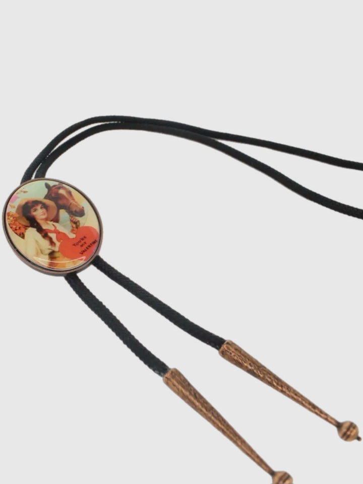 Valentine Rider Bolo Tie