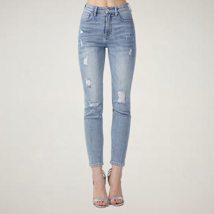 Risen High Rise Slim Skinny - Salt and Grace Boutique