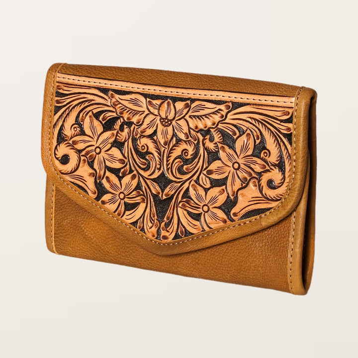 Hand Tooled Travel Jewelry Case - Salt and Grace Boutique