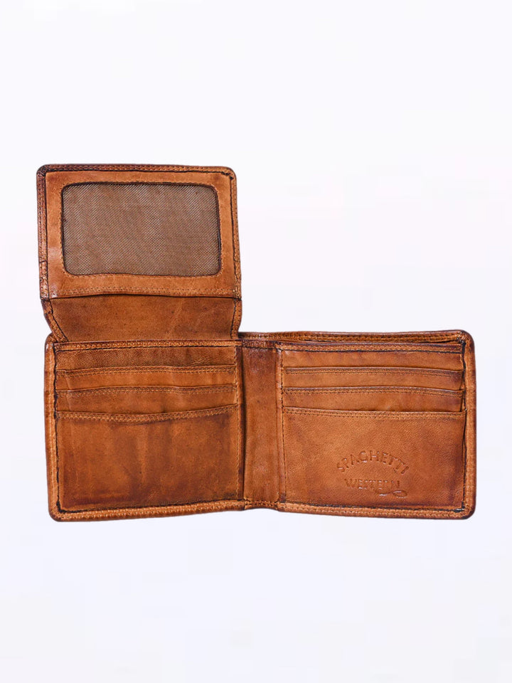 Butter Soft Spaghetti Western Leather Wallet