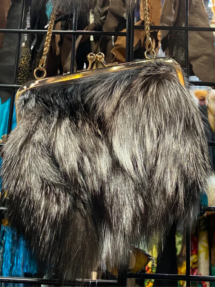 Fox Fur Clutch Purse