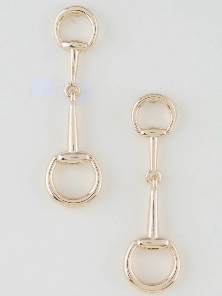 Horse Bit Dangle Earrings