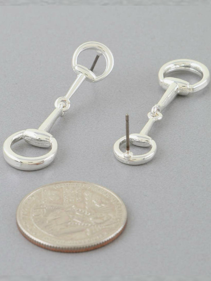 Horse Bit Dangle Earrings