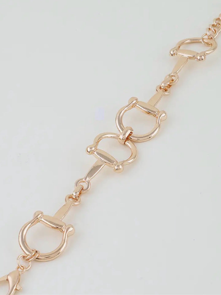 Horse Bit Toggle Bracelet