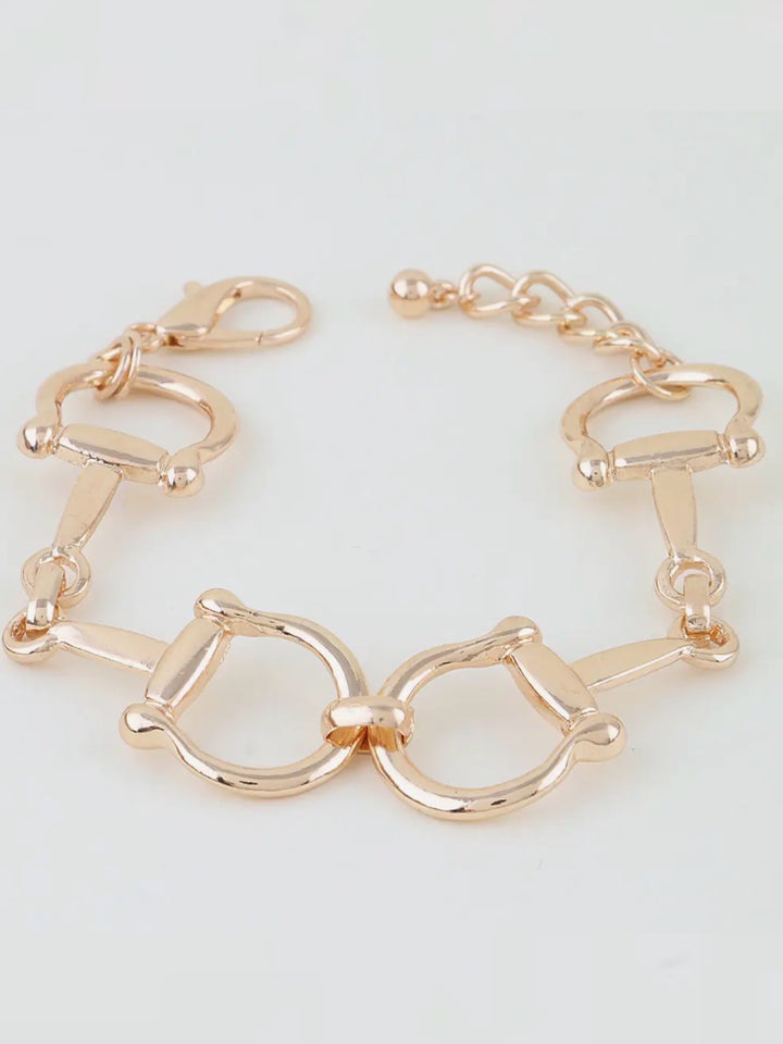 Horse Bit Toggle Bracelet
