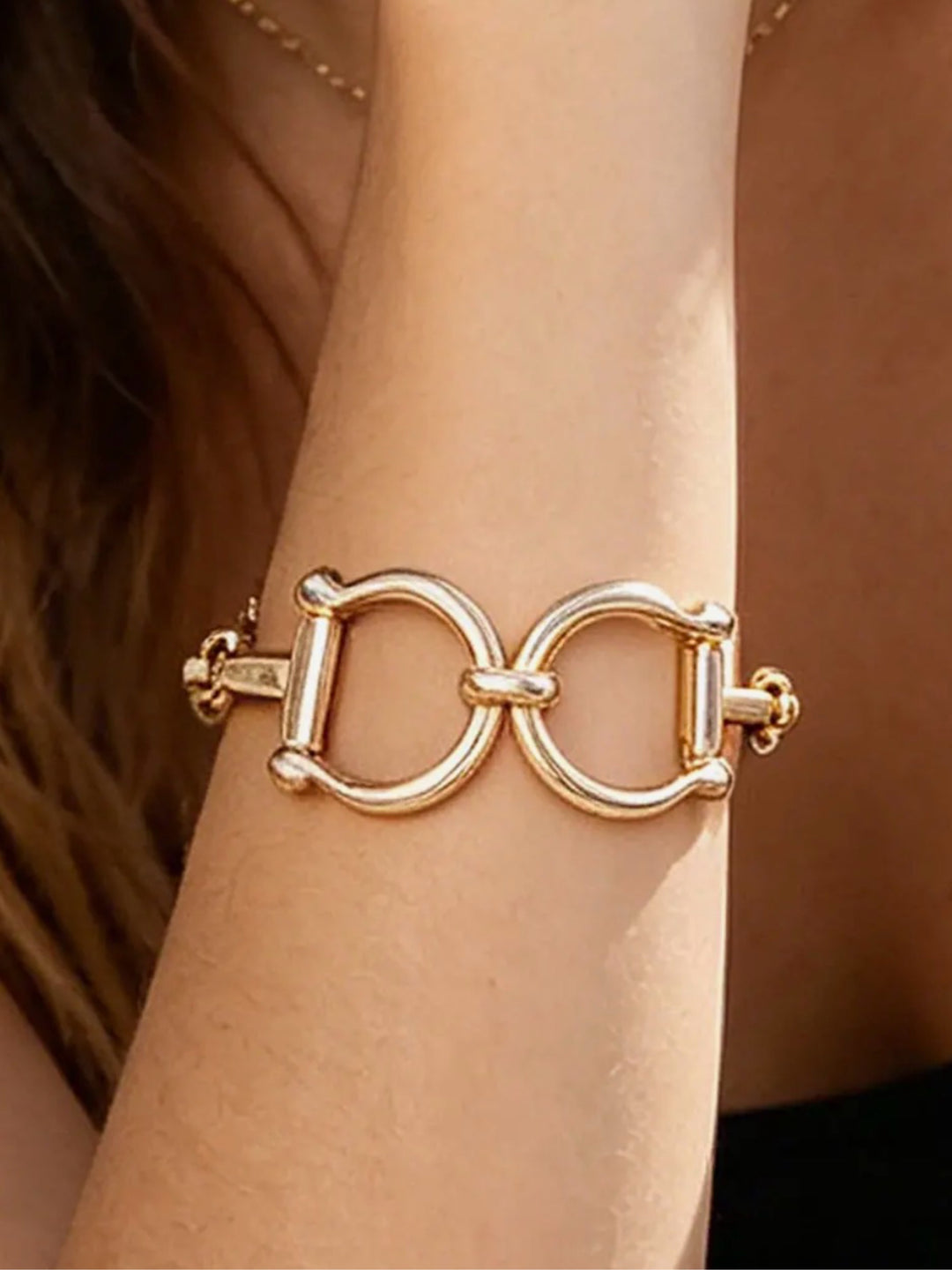 Horse Bit Toggle Bracelet