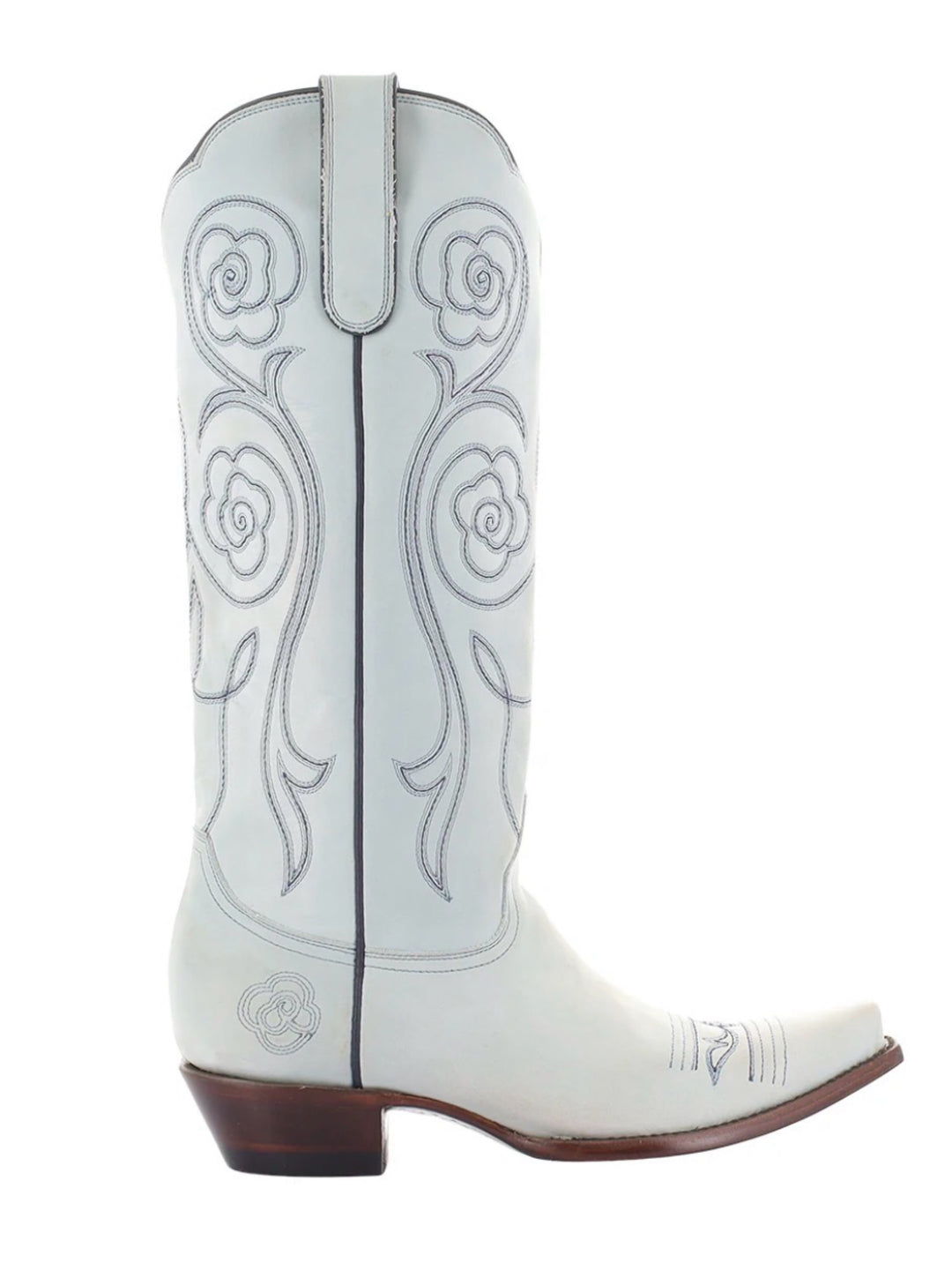 Yippee Ki Yay Blue Flower Talk Boots