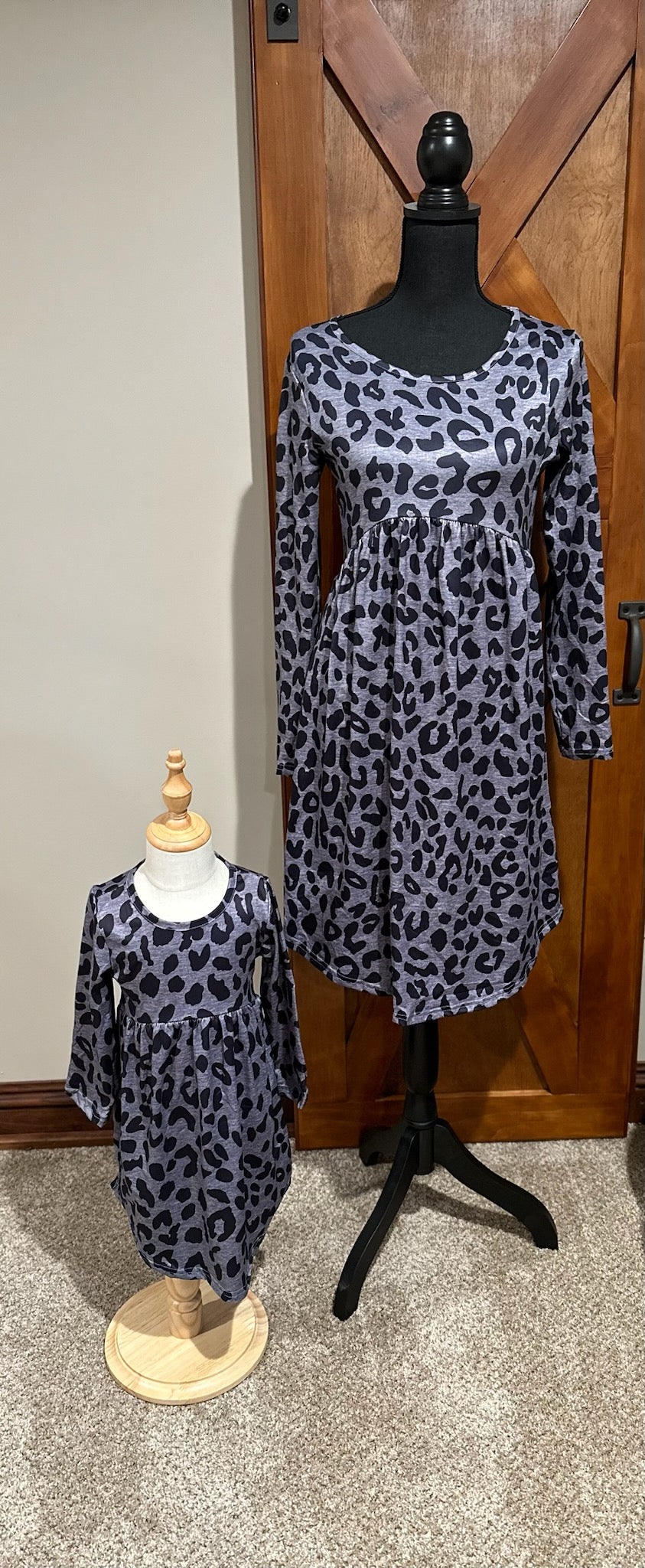 Womens Leopard Dress - Salt and Grace Boutique