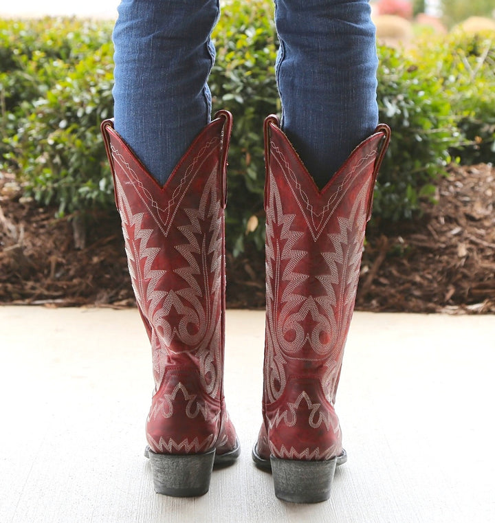 Old Gringo Red Nevada Boots - Salt and Grace Boutique