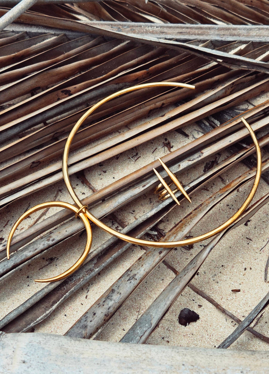 Arc Claw Choker Boho Necklace