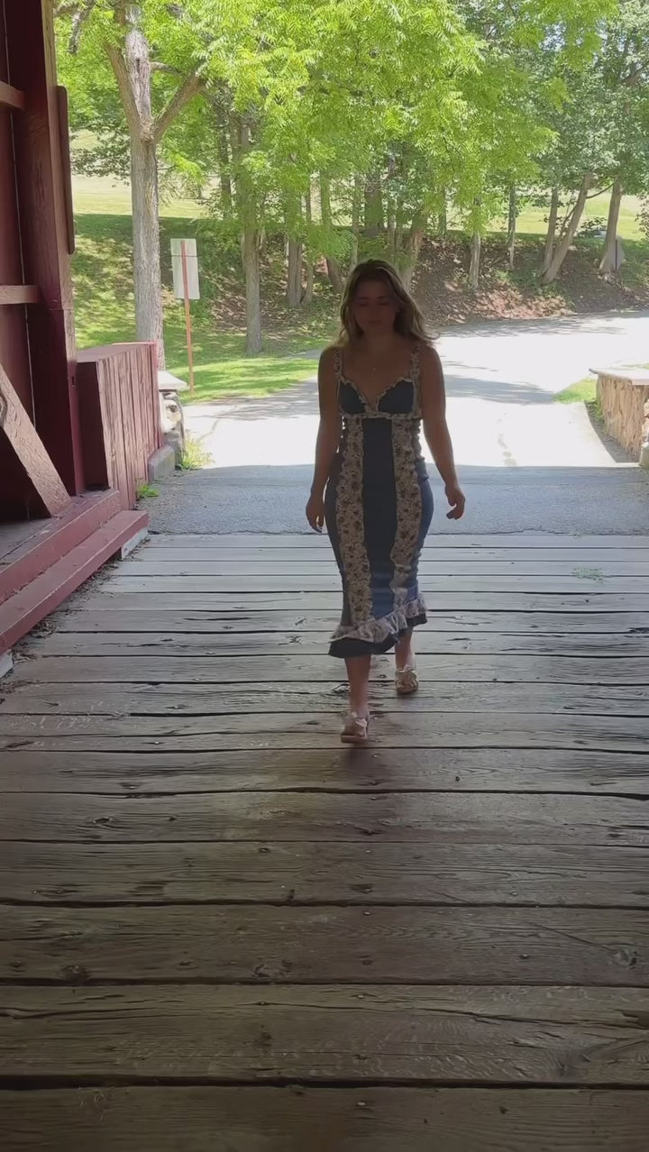 Denim Darling Midi Dress