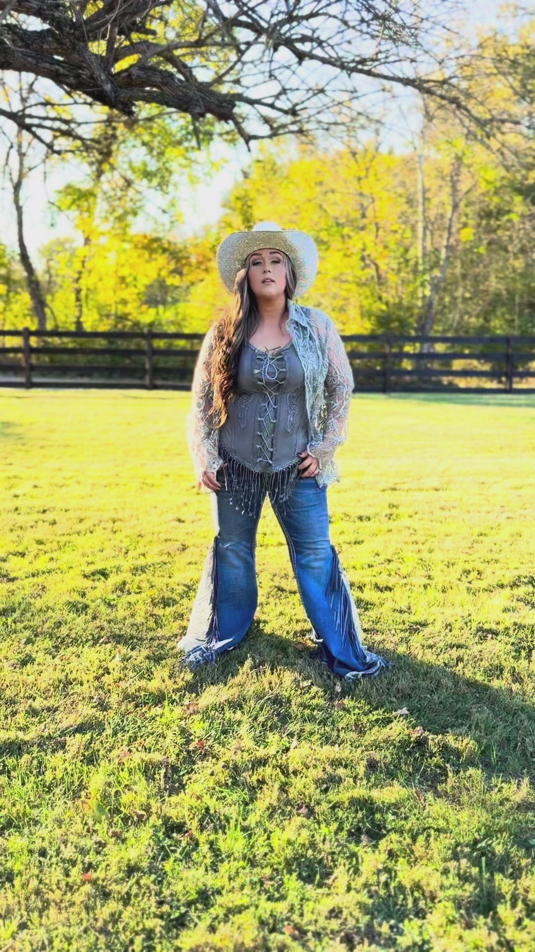 Silver Lace Cardigan