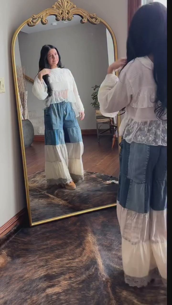 POL Vintage Gauze Dream Blouse