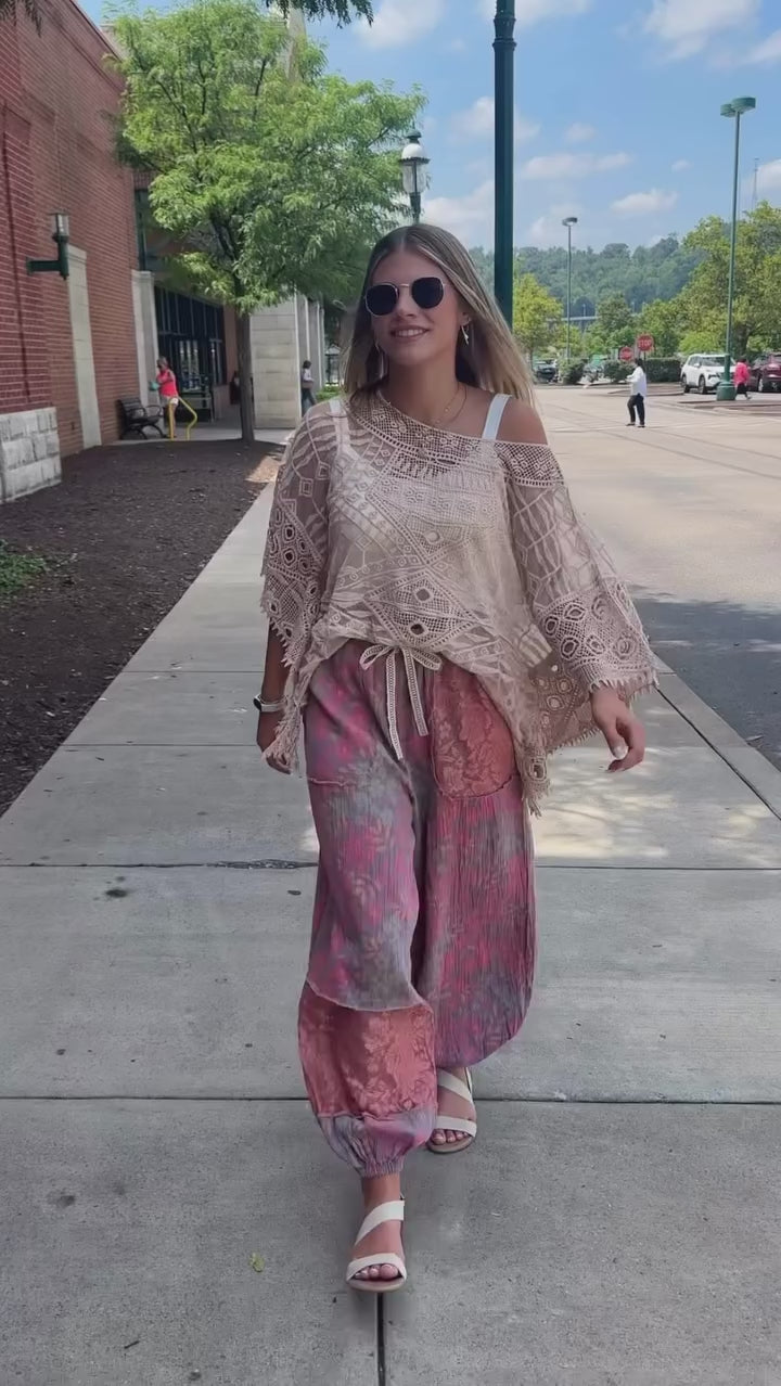 POL Gypsy Garden Genie Pants
