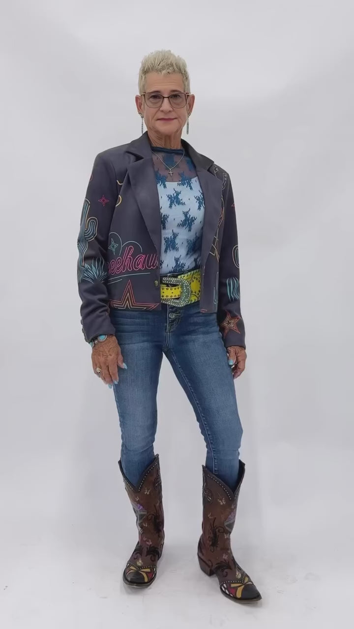 Neon Cowgirl Jacket